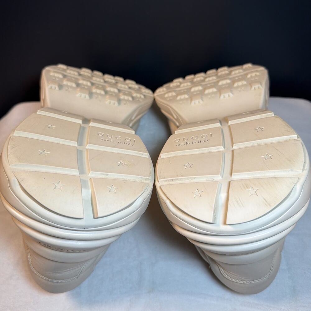 Gucci Rhyton Leather Logo | 500877 DRW00 9522 | US10.5M - Picture 12 of 13
